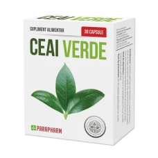 Ceai verde blister, 30capsule, Quantum Pharm