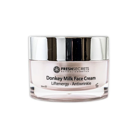 Crema de fata antirid si fermitate cu lapte de magarita, 50ml, Fresh Secrets