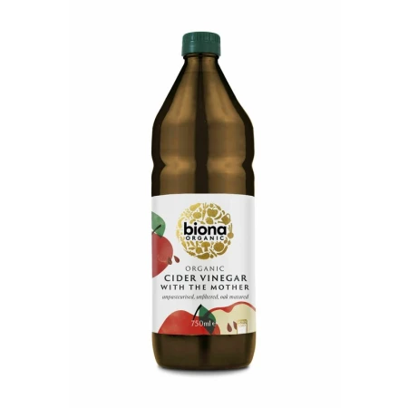 Otet din cidru de mere nefiltrat bio 750ml Biona
