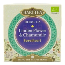 Ceai premium Hari Tea - Sweetheart - tei si musetel bio 10dz