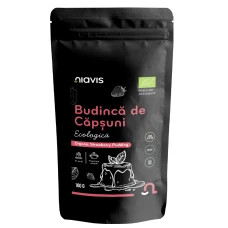 Budinca de capsune fara gluten, 100g, Niavis