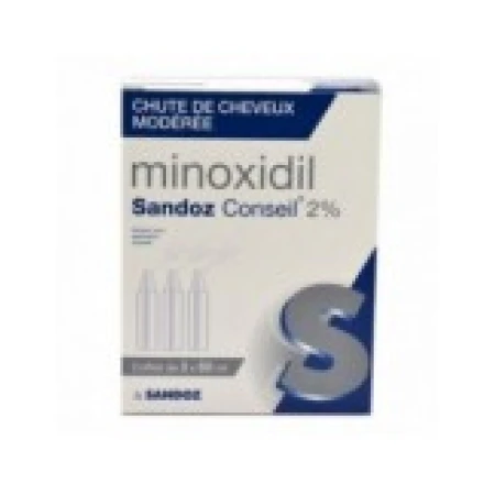 Solutie pentru Cresterea Parului, Conseil, Minoxidil 2%, Pulverizator Inclus, 3x 60ml