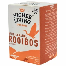 Ceai rooibos si caramel Bio 20 plicuri Higher Living