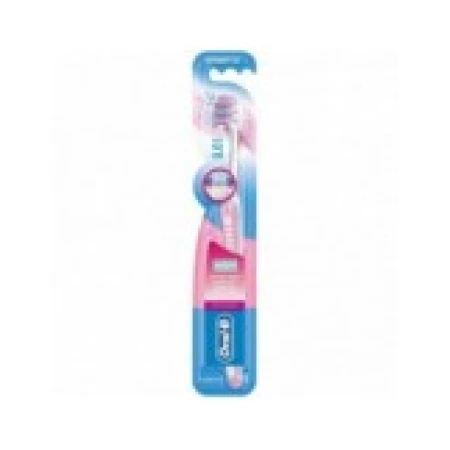 Periuta de Dinti Clasica, Oral-B, Gum Care Ultrathin, cu Peri Foarte Moi, Extra-Soft, Culoare Roz