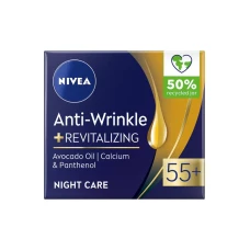 Crema de noapte anti-rid revitalizanta 55+, 50ml, Nivea