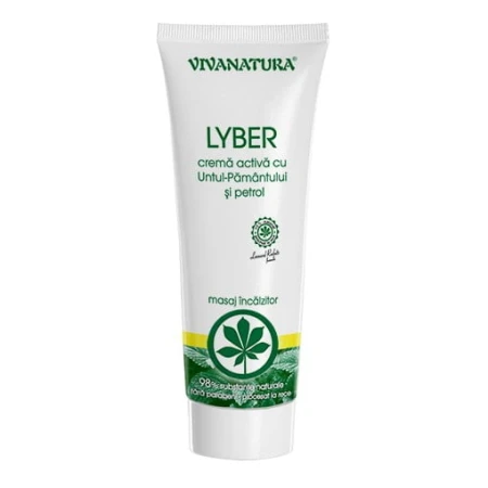 Crema activa cu untul pamantului si petrol Lyber, 250 mililitri, Vivanatura