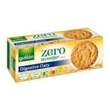 Biscuiti digestivi fara zahar adaugat Avena, 410g, Gullon