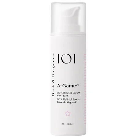 Ser 0.2% Retinal A-Game20, 30ml, Geek&Gorgeous