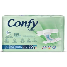 Scutece pentru adulti Jumbo Marime XL, 30 bucati, Confy