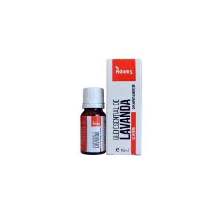 Ulei esential de Lavanda pentru uz intern, 10ml, Adams Supplements