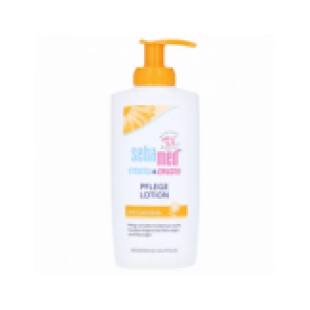 Lotiune de Corp pentru Copii, Sebamed Baby, cu Galbenele, Efect Hidratant pentru Fata si Corp, Calmeaza Iritatiile, 200ml