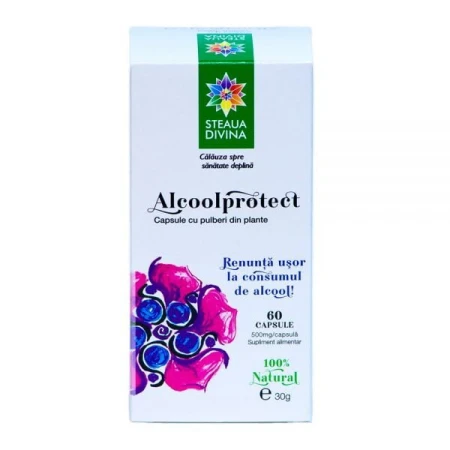 Alcoolprotect, 60capsule, Steaua Divina