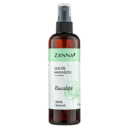 Ulei de magneziu cu aroma de eucalipt, 150ml, Zanna