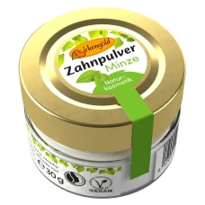 Pasta de dinti pudra cu menta 30g Birkengold
