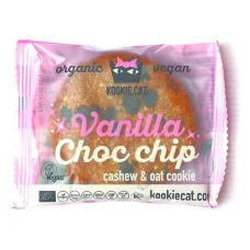 Cookie cu vanilie si ciocolata bio 50g Kookie Cat