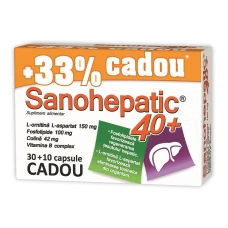 Sanohepatic 40+, 30 capsule, Natur Produkt