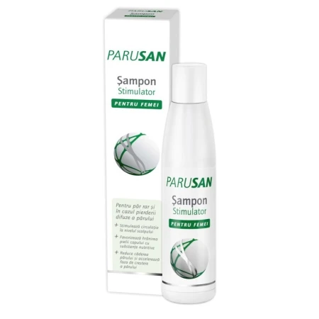 Sampon stimulator impotriva caderii parului pentru femei, 200ml, Parusan