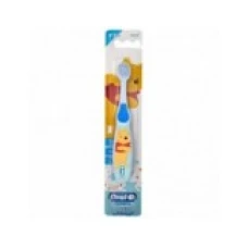 Periuta de Dinti Copii, Oral-B, Baby Disney, 0-3 ani, Extra-Soft, Personaj Pooh, Culoare Albastra