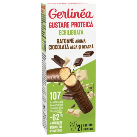 Mini pack batoane duo ciocolata, 62g, Gerlinea