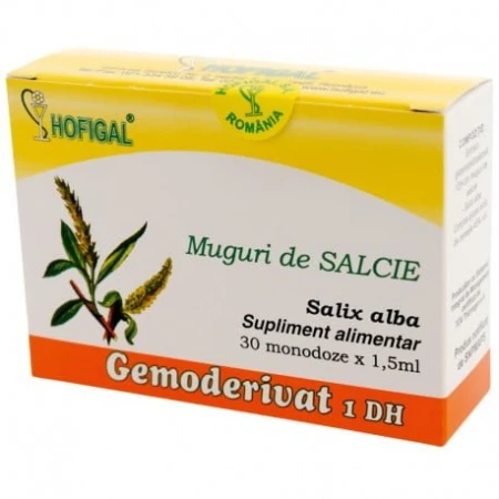Gemoderivat din mladite si muguri de salcie, 30monodoze, Hofigal