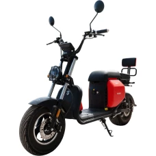 Samus Scuter electric Samus Denver-45-10T2100-60V20L-Red, 2000W, Viteza Maxima 45 km/h, Acumulator  60V20AH, Tip baterie  litiu, Autonomie  56 km, Rosu