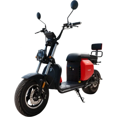 Samus Scuter electric Samus Denver-45-10T2100-60V20L-Red, 2000W, Viteza Maxima 45 km/h, Acumulator  60V20AH, Tip baterie  litiu, Autonomie  56 km, Rosu