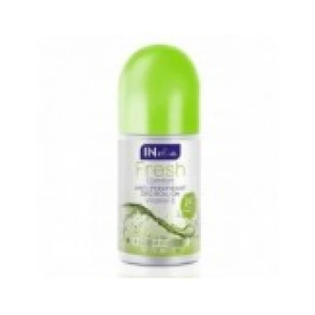 Antiperspirant pentru Femei, INelia, Fresh Comfort, Impotriva Transpiratiei, cu Vitamina E, Protectie 24h, Fara Alcool, Roll-On,