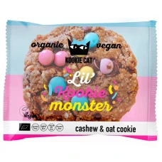 Cookie cu dropsuri de ciocolata colorate bio 50g Kookie Cat