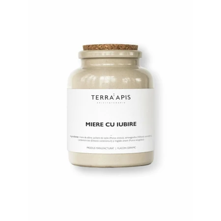 MIERE CU IUBIRE, naturala, 400g, Terra Apis