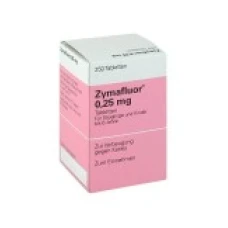 Supliment, Meda, Zymafluor, Fluor si Vitamina D, 0.25mg, 250 tablete