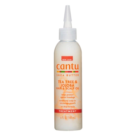 Ulei hidratant pentru par si scalp Tea Tree & Jojoba, 180ml, Cantu