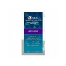 Benzi Albire Dinti, Crest Whitestrips 3D Luminous, 9% Concentratie, 1 Plic, 2 Benzi