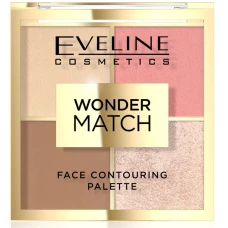 Paleta pentru conturarea fetei Wonder Match NO2, 10.8g, Eveline Cosmetics