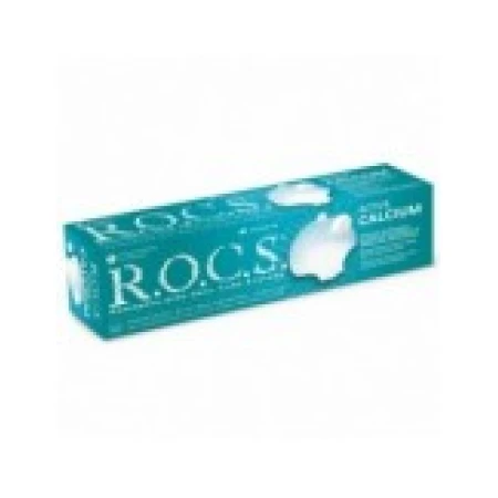Pasta de Dinti, R.O.C.S., Active Calcium, Intarire Smalt cu Calciu, Fara Fluor, 75ml