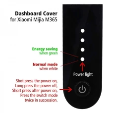 Capac de protectie pentru panou de bord afisaj LED pentru trotineta electrica scuter Xiaomi Mijia M365, negru