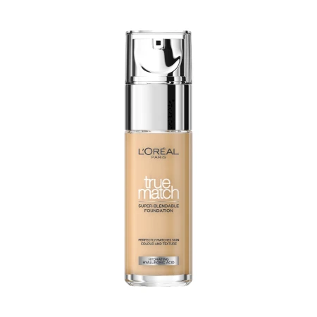 Fond de ten infuzat cu acid hialuronic True Match 2N Neutral, 30ml, L'Oreal Paris