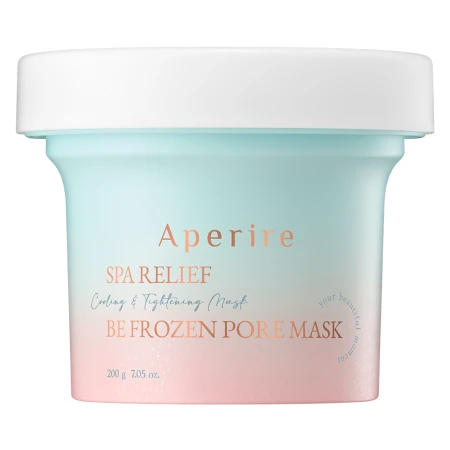Masca de fata cu argila pentru calmare Spa Relief Be Frozen, 200g, Aperire