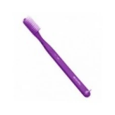 Periuta de Dinti Manuala, GUM, Classic 305, 3-Row, Curatarea Placii Bacteriene, Hard, Culoare Mov