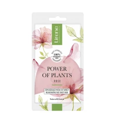 Masca faciala pentru intretinere Power of Plants Trandafir, 1 bucata, Lirene