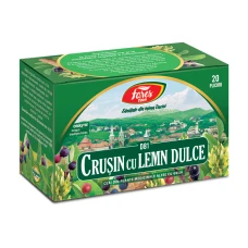 Ceai crusin cu lemn dulce D81, 20 plicuri, Fares
