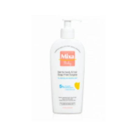 Gel de Dus si Sampon, Mixa, Baby, 2 in 1, cu Ulei de Migdale, Testat Dermatologic, 400ml