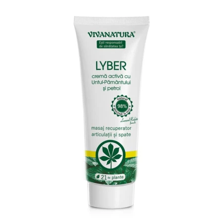 Lyber – crema activa cu Untul Pamantului si Petrol – 250 ml – Leonard Radutz Formula – VivaNatura