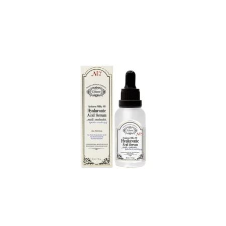 Ser facial cu acid hialuronic multimolecular Milky 8D, 30ml, Rosece