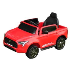 Masinuta electrica pentru copii, Toyota Tundra I-max Force, 12V 80W, echipata premium, rosie