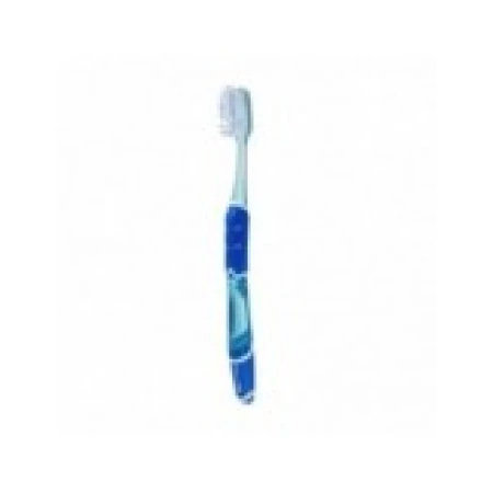 Periuta de Dinti Manuala, GUM, Technique Pro Compact 528, Periaj Profund si Delicat, Medium, Culoare Albastra