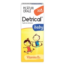 Detrical baby picaturi orale, 30 ml, Zdrovit
