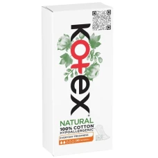 Absorbante zilnice Natural, 20 bucati, Kotex