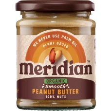 Crema de arahide bio, 280g, Meridian