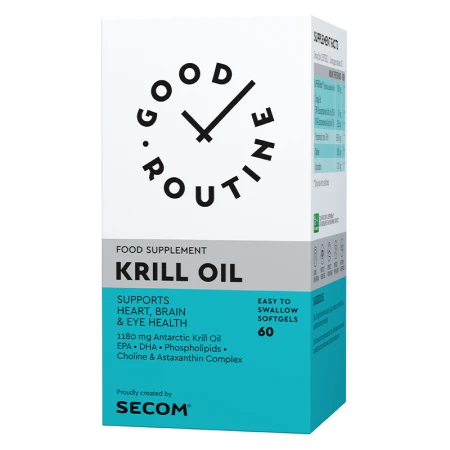 Krill Oil Good Routine, 60 capsule, Secom