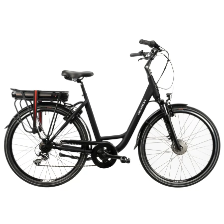 Bicicleta Electrica Devron 28220 - 28 Inch, S, Negru Mat